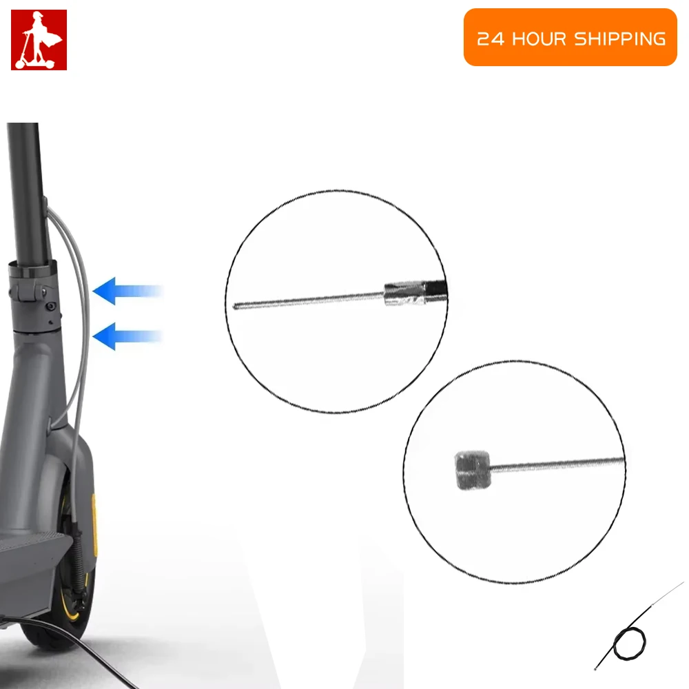 

Трос передней тормозной линии, провод тормозных магистралей заднего колеса для KUGOO G-Booster/G2 Pro для электрического скутера KUGOO KIRIN KuKirin G2 PRO