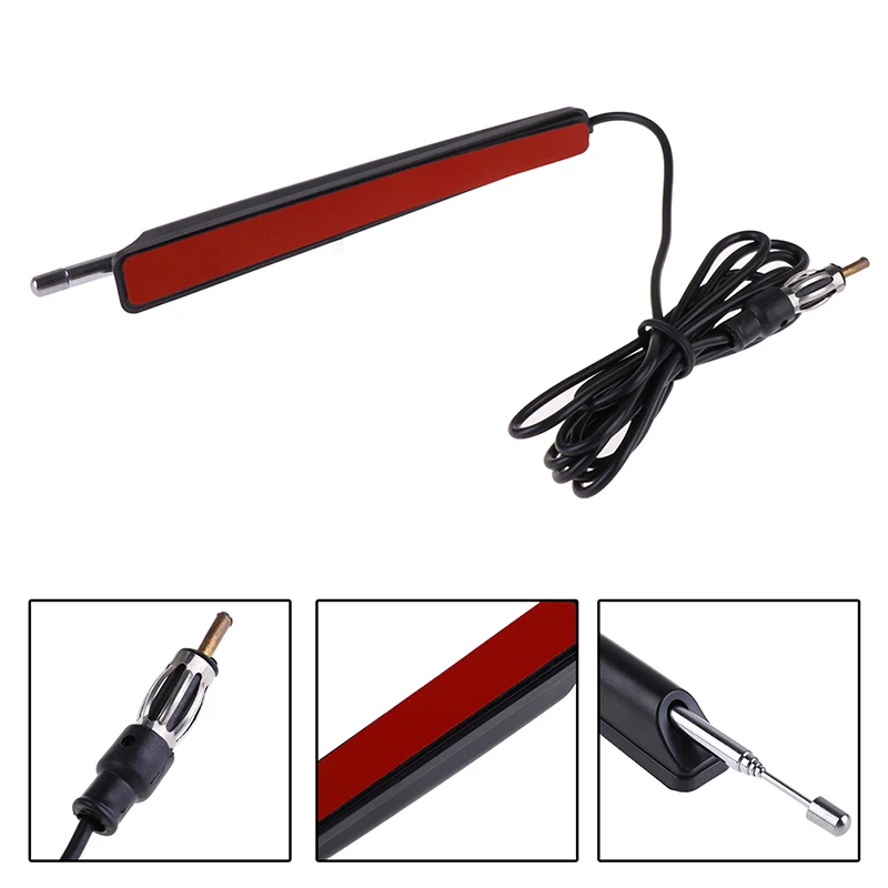 

1Pcs Car Radio FMAM Portable Internal Car Amplifier Aerial Antenna Telescopic Antenna