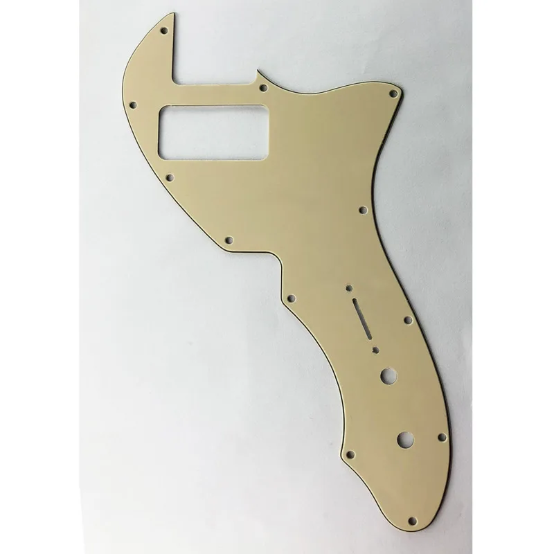 Pleroo Guitar Parts - For Tele 69 Thinline Guitar Pickguard Scratch Plate  With TV Jones Humbucker