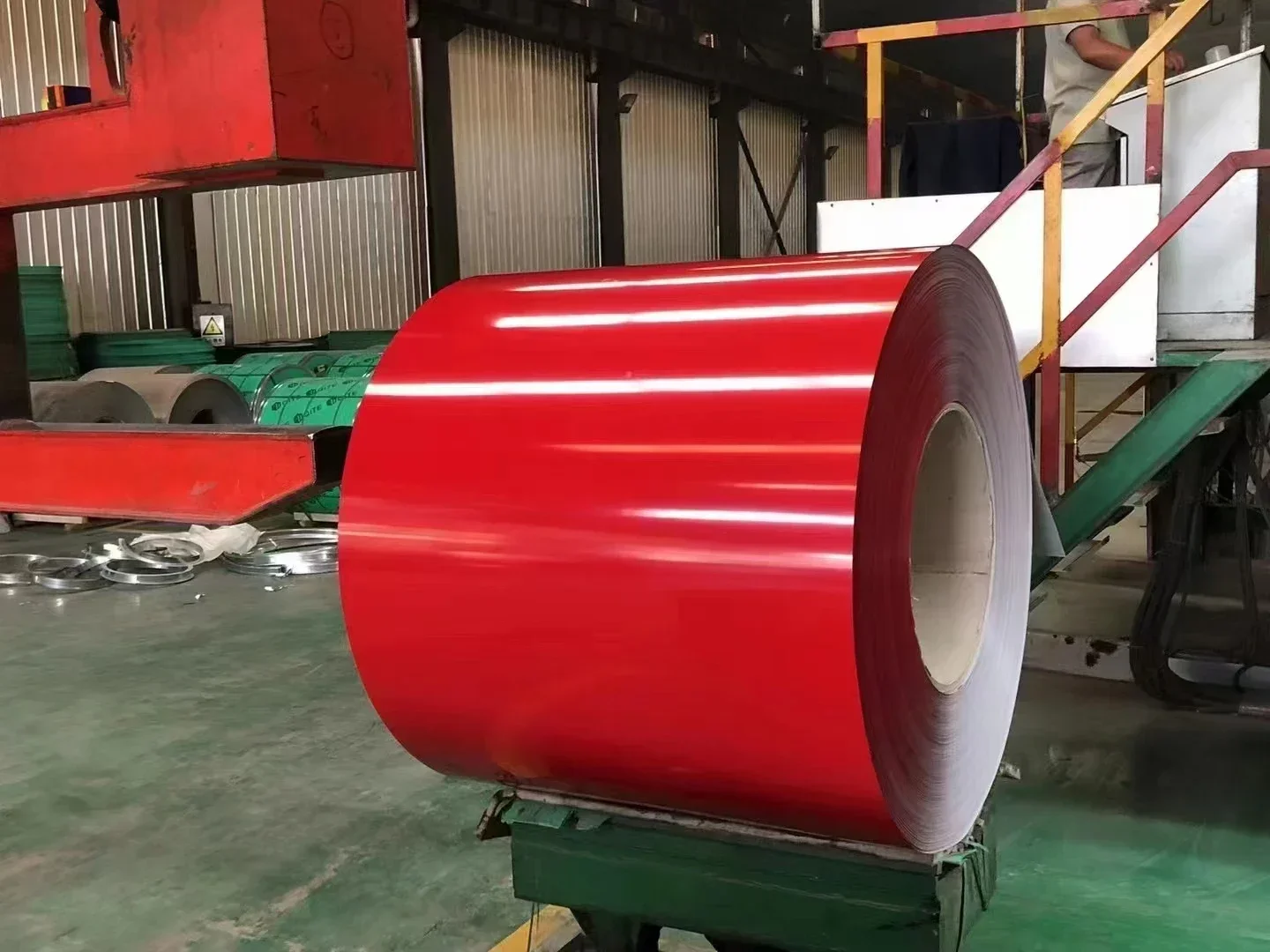 

#Prepainted Galvanized 275g Corrugated Steel PPGI PPGL Color Coil 1250mm Width Color Coated coil for Roofing