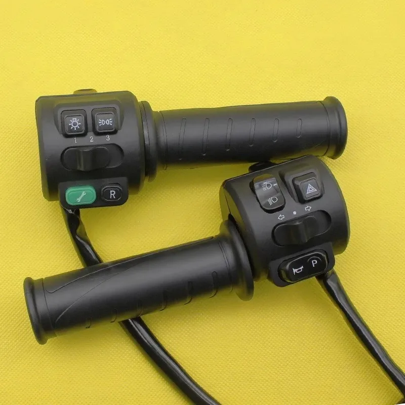 Motorcycle Assembly Electric Vehicle Handlebar Switch Assembly Integrated Rotary Handle Electric New Sell Good