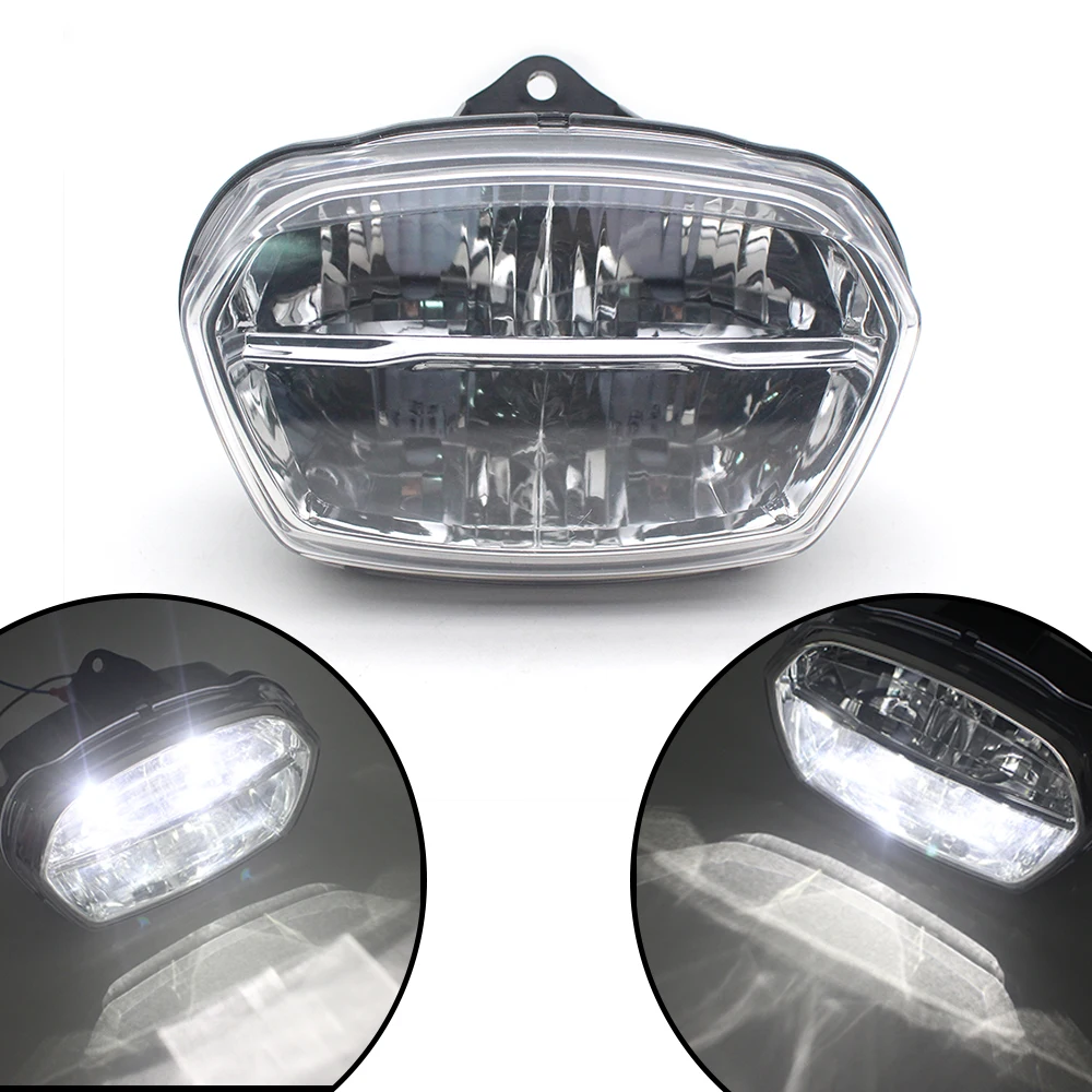 For VESPA 150 SPRINT Motorcycle LED Headlight Assembly For VESPA Sprint 50 125 150 2014 2020