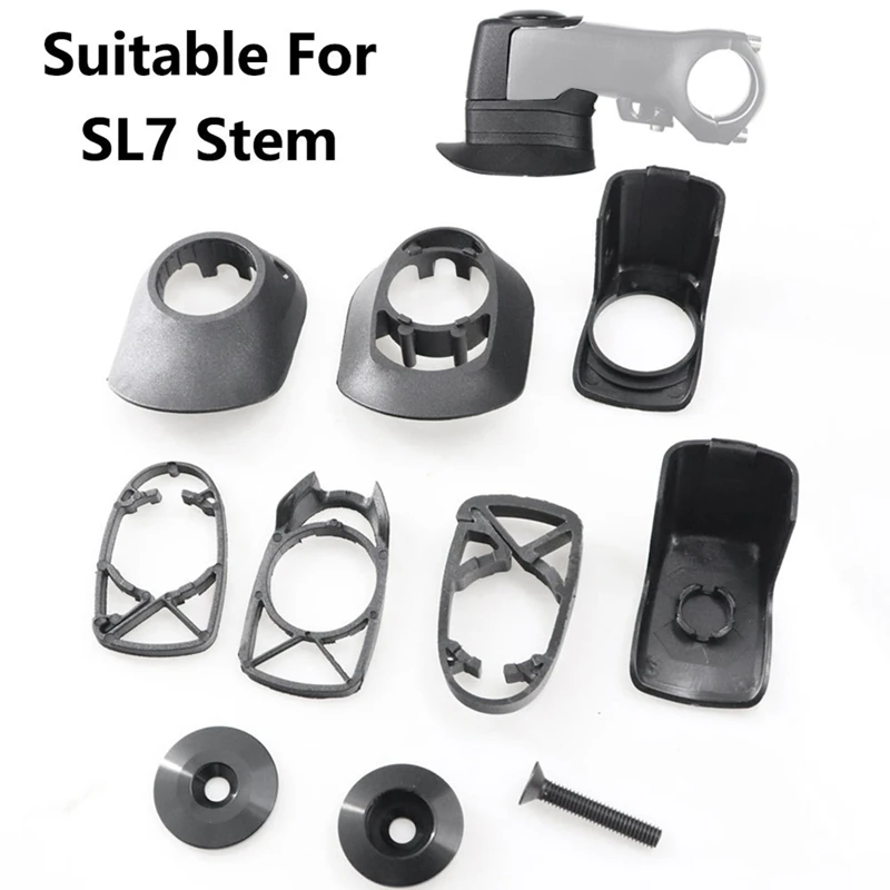 For SL7 Stem Bicycle Bike Handlebar Spacers Bike Fork Spacer Aluminum Stem Handlebar Washer Spacer