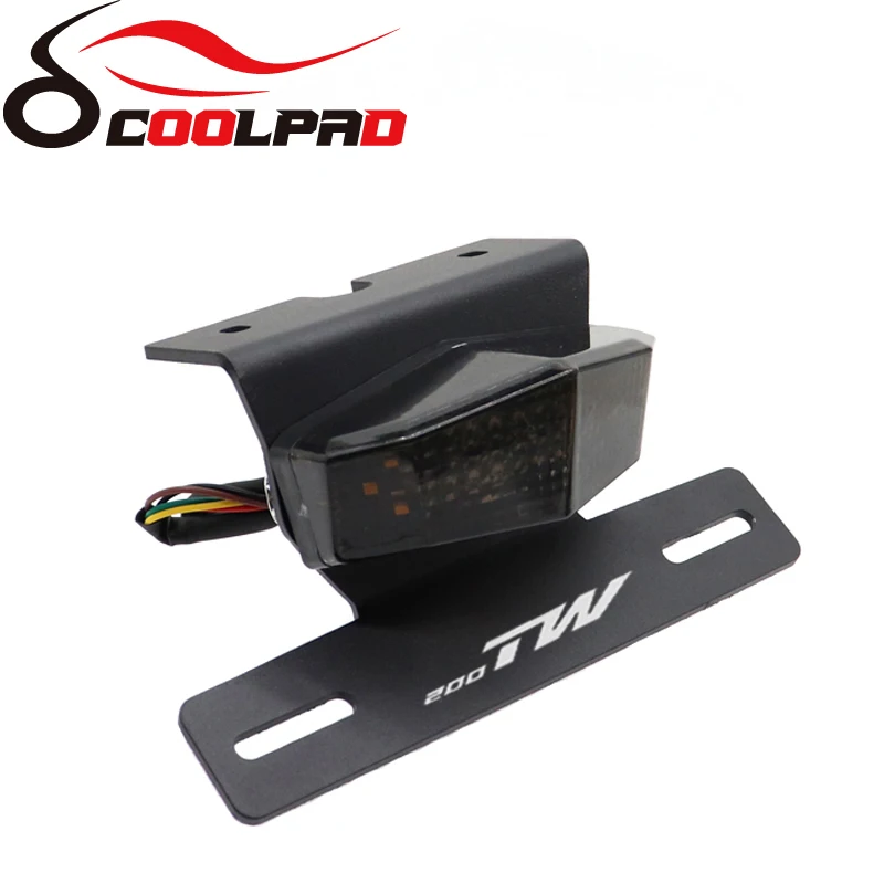 

Motorcycle License Plate Holder LED Light For YAMAHA TW200 TW 200 1989-2022 Tail Tidy Motorcycle Fender Eliminator
