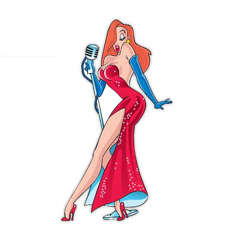 

20cmx11cm Car Stickers Jessica Rabbit Sticker Vinyl Decal Car Styling DIY Motorcycle Auto Decorative Accessories