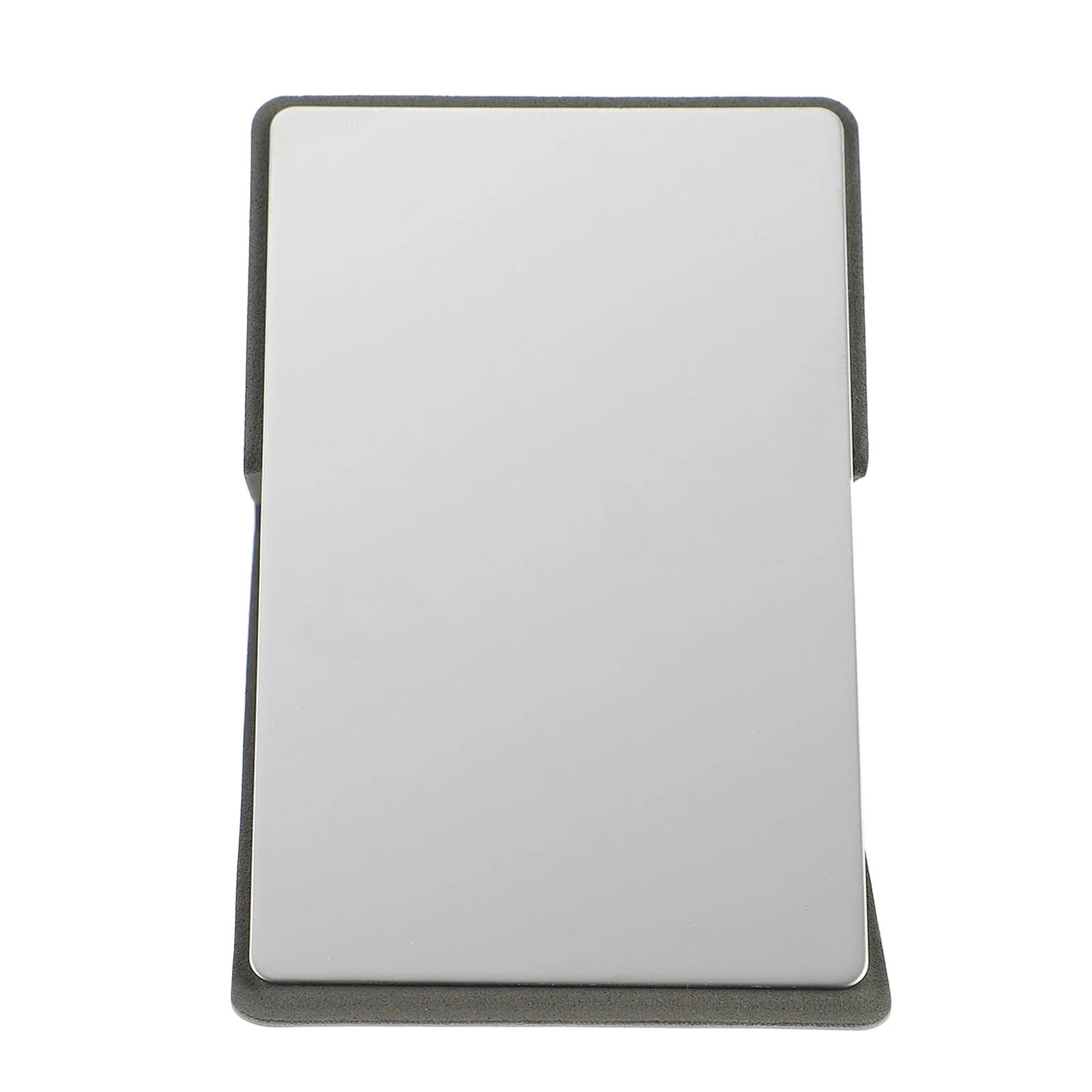 

1 set Stainless Steel Makeup Pu Cover Foldable Portable Compact Mirror For Travel Business Lightweight Mirror