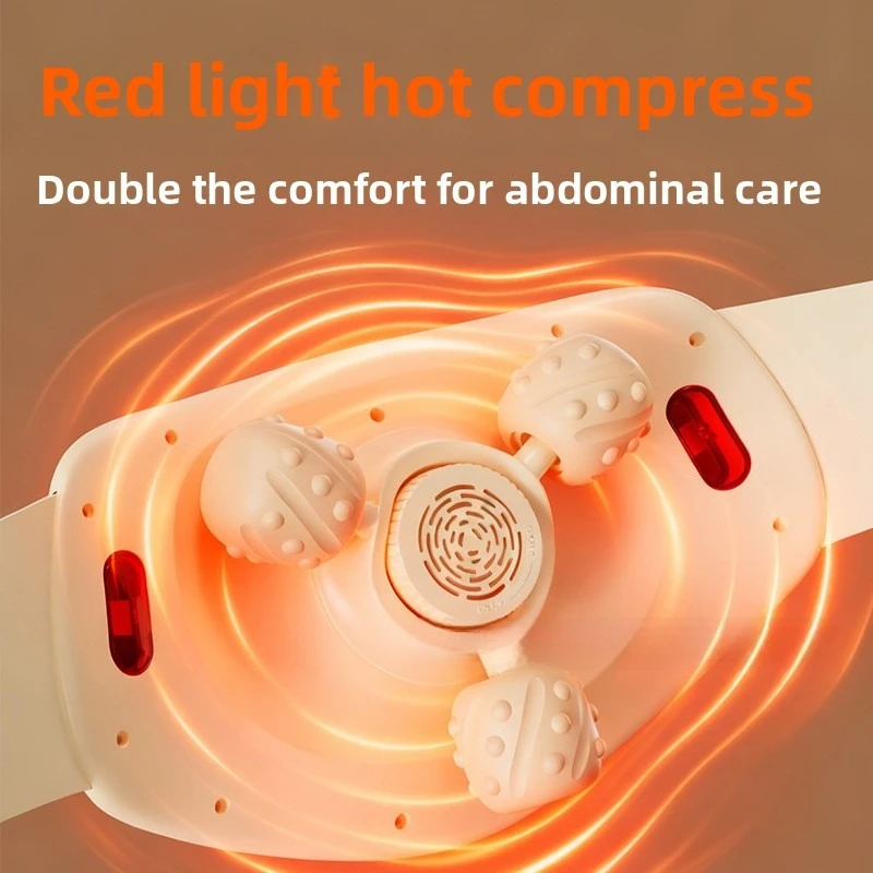HOT SALE Abdominal Massage Instrument Heating Automatic Electric Moxibustion Abdominal Massager Promotes Gastrointestinal
