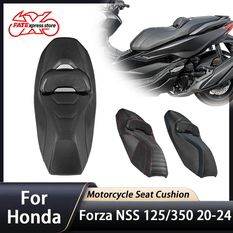 

For Honda Forza NSS 125 350 NSS125 NSS350 Motorcycle Front Driver Rider Rear Passenger Seat Cushion One Piece Seat 2020-2024
