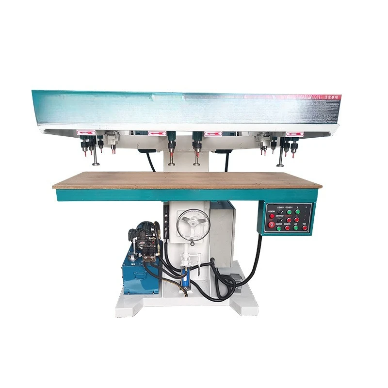 The wheelbase of the hydraulic multi-axis vertical drilling machine can be adjusted arbitrarily