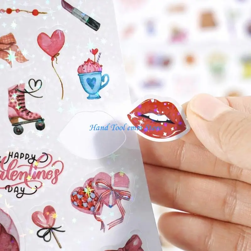 H37F Nhãn dán trang trí theo chủ đề Giáng sinh Nhãn dán lung linh cho việc làm thiệp tạp chí