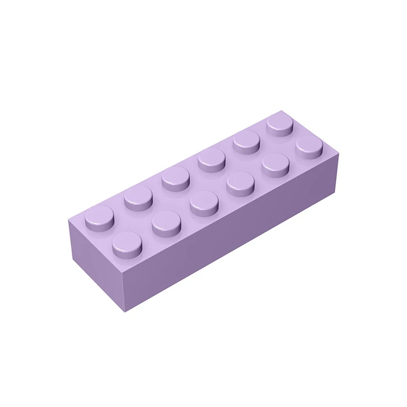 Educational GDS-543 Brick 2 x 6 compatible with lego 44237 2456 pieces of children\'s toys Assemble Building Blocks Technical