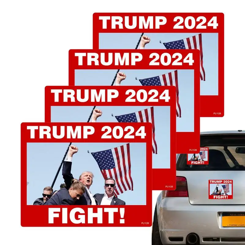 President Stickers 2024 President Fight Stickers 5x 4inch President Window Decals For Vehicles Home 2024 Presidential Election