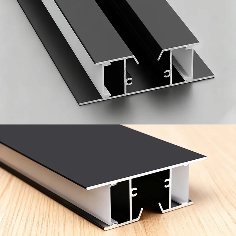 درابزين الدرج شريط طويل الجدار الخفيفة الألومنيوم الشخصي الممر المدخل حتى أسفل جو متوهج الخطي الصلب قطاع الضوء #2