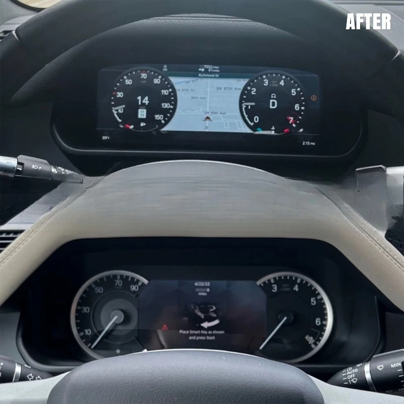 Car Auto Speedometer Panel Electric Led Display Instrument Cluster Digital Dashboard  for Land Rover Defender 110 Dashboard
