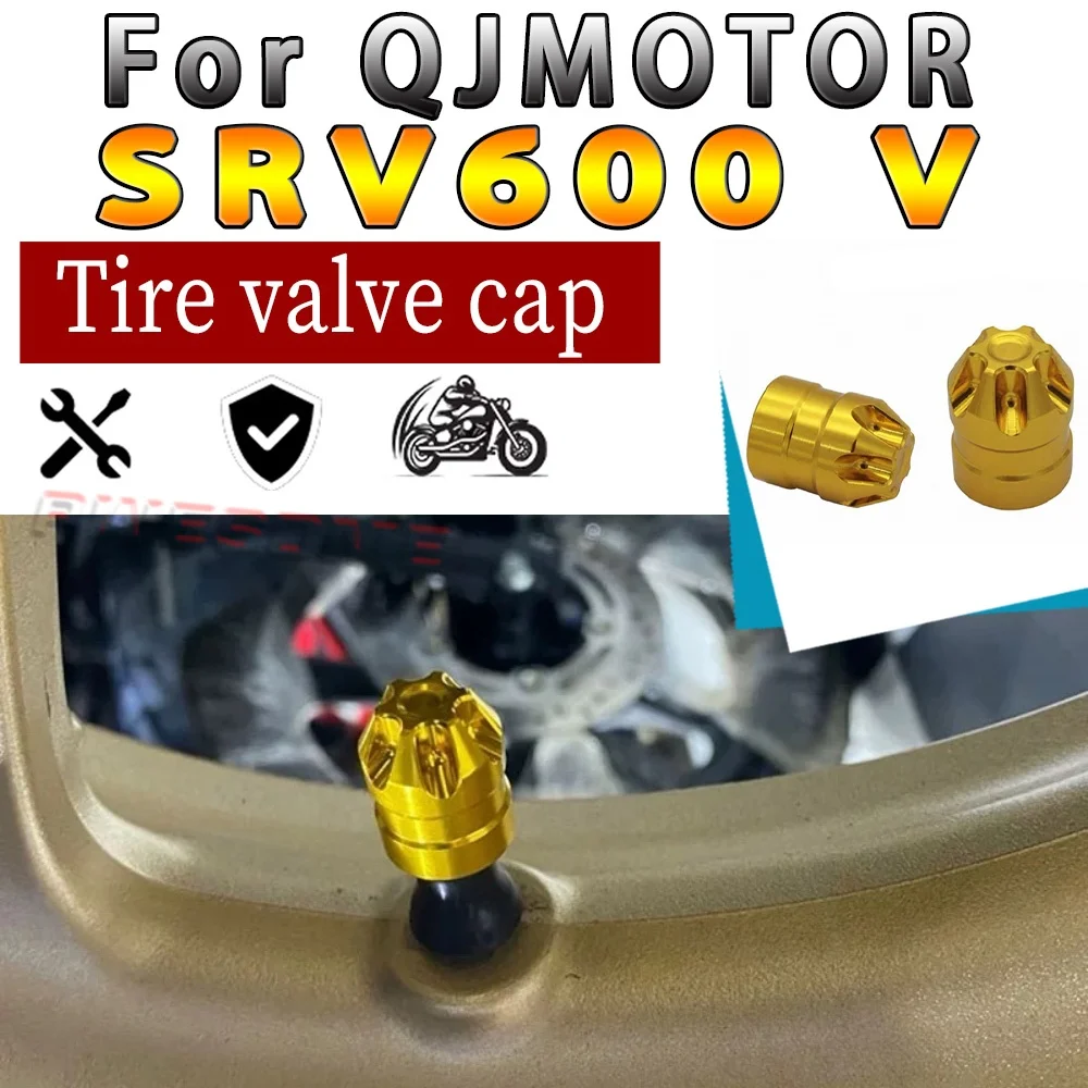 Multi-Colored Tire Valve Cap For Fit QJMOTOR SRV600V SRV 600V SRV 600 V SRV600 V