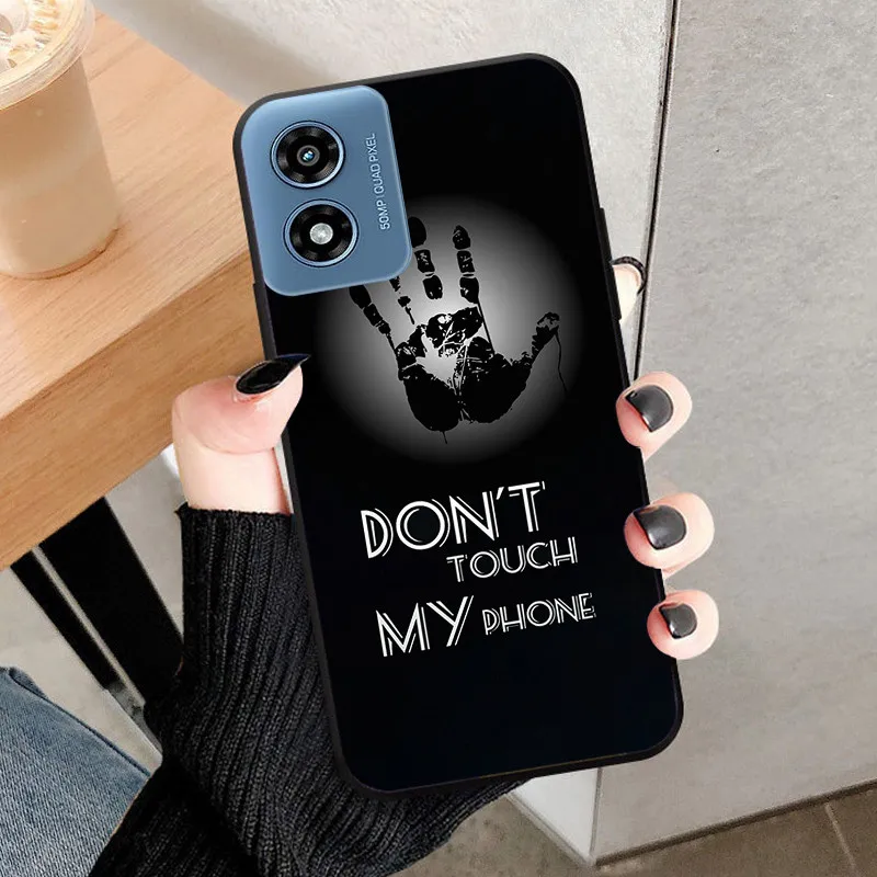For Motorola Moto G Play 2024 Case Soft Silicone Cool Wolf Shockproof Cover for Motorola Moto G Play Gen 3 TPU Coque Lion Fundas