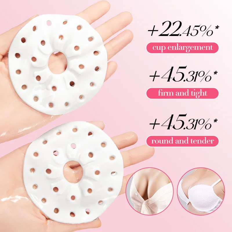 Deep V Breast Sticker Charming Lifting Firming Whitening Rhyme Breast Enhancement Patch Moisturising Plumping Smooth Chest Care