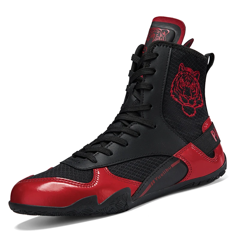 

2025 Hot Men Women Wrestling Boots Designer Boxing Shoes Unisex Luxury Brand Fighting Shoes for Couples Wearable Training Shoe