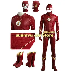 4 Flash Cosplay Costume Custom Size Suit with Mask
