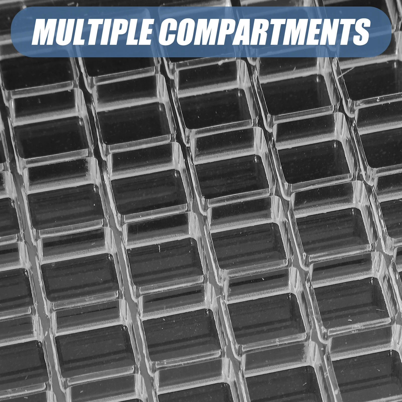 

2Pcs Multi-Grid Seashell Display Frame 36 64 Grid Acrylic Jewelry Storage Box Seashell Display Box Decorative Wall Frame