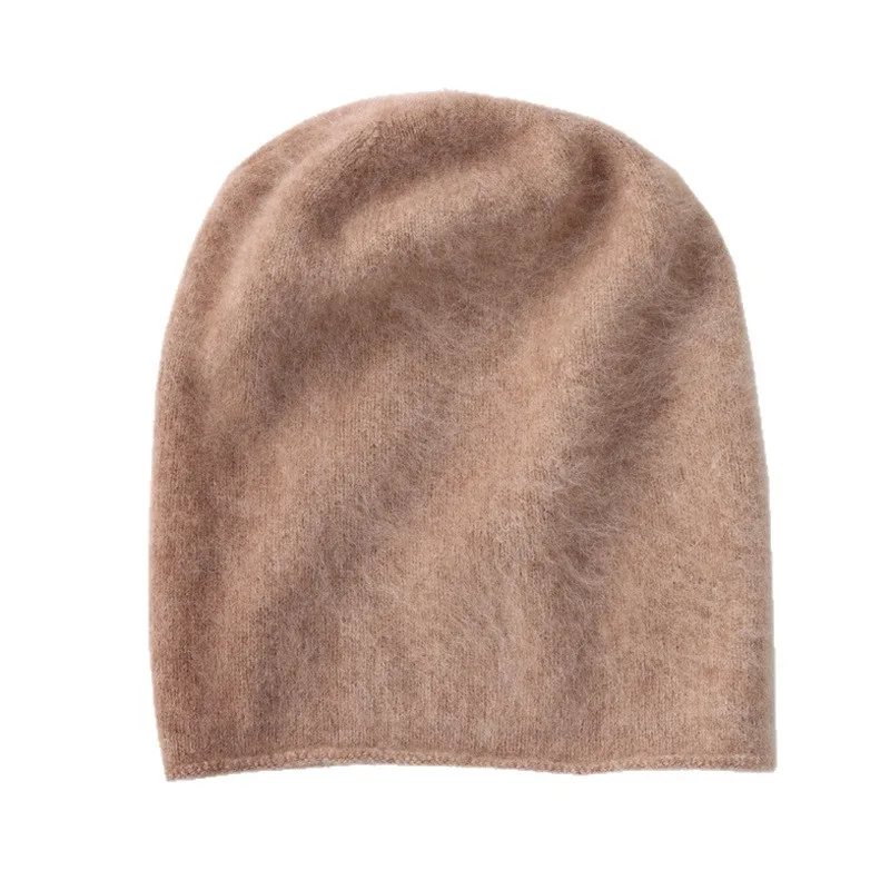 

Теплая шапка для катания на лыжах, стильная вязаная шерстяная шапка, пушистая вязаная шапка, элегантная зимняя шапка для лыжных склонов, походов и катания на лыжах