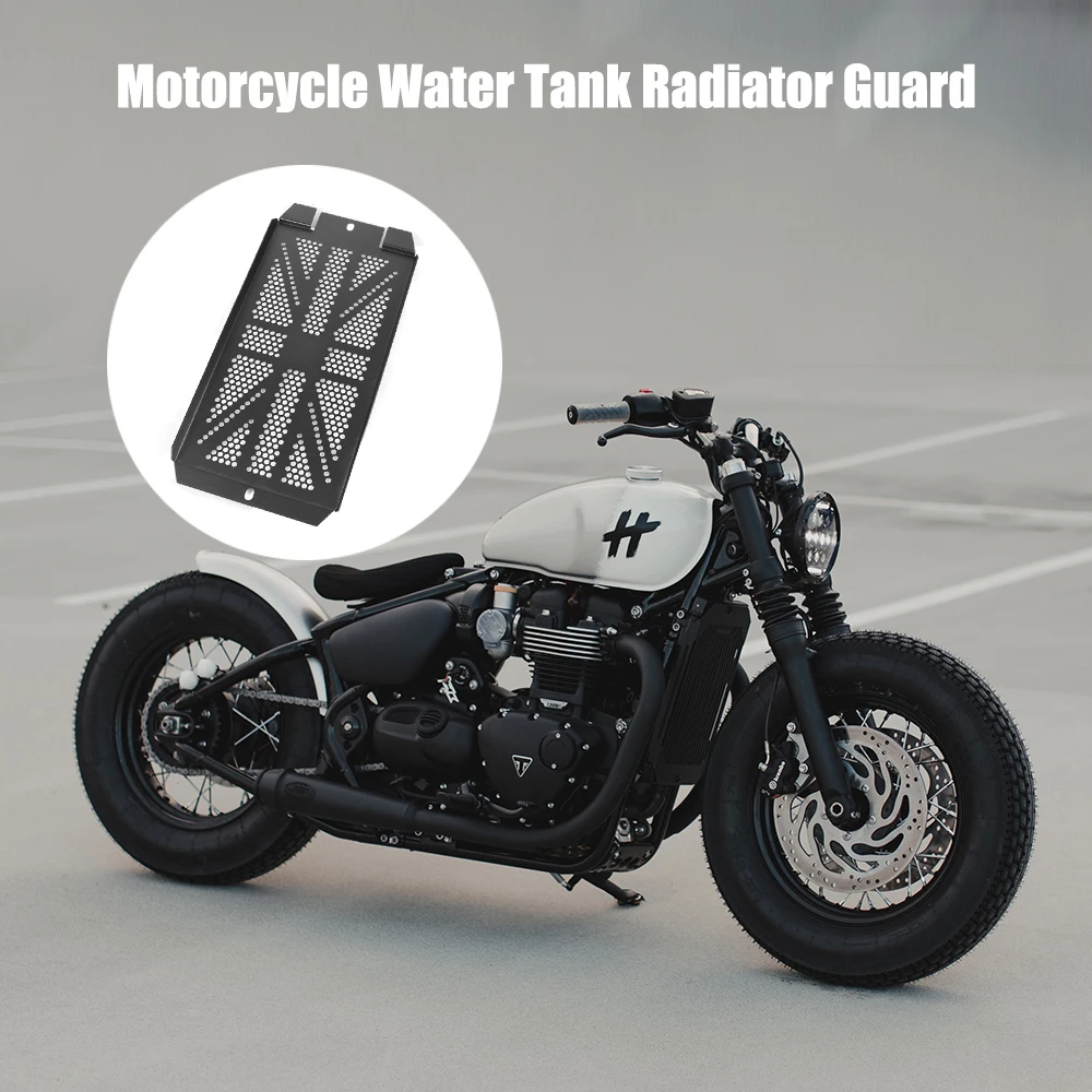 

Accessories Water Tank Radiator Guard Protective Cover For 2017+ Triumph Bobber Black T120 T100 Motorcycle Modification