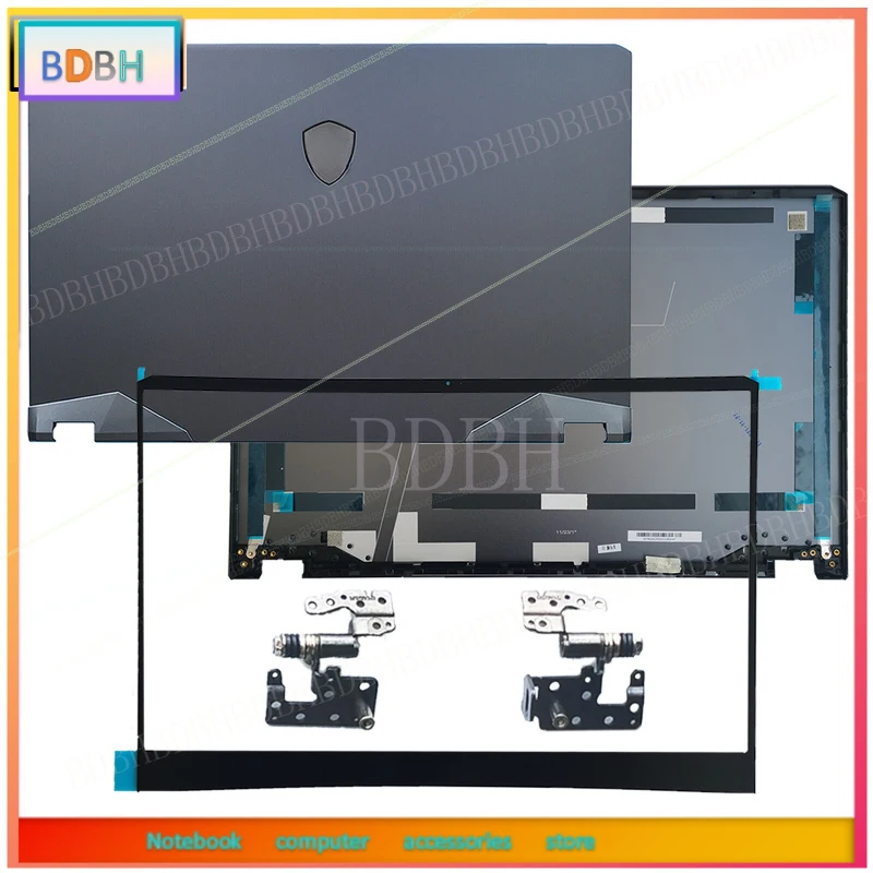 For  MSI GE76 GP76 Raider 10SGS SFS MS-17K1  LCD Back Cover+Front Bezel+Hinge