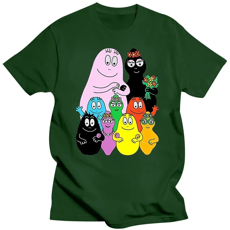 Barbapapa 19 T shirt Hoodie for Men Women Unisex Summer s T-Shirt Fashion 2024 NEW Camiseta Short Sleeve Clothing Harajuku