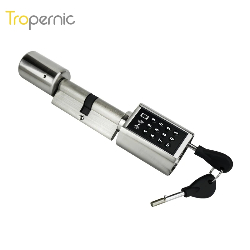 Smart Cylinder Lock Password Electronic Door Lock Ttlock App Keyless Code Digital Keypad Home Intelligent Lock Airbnb Hotel