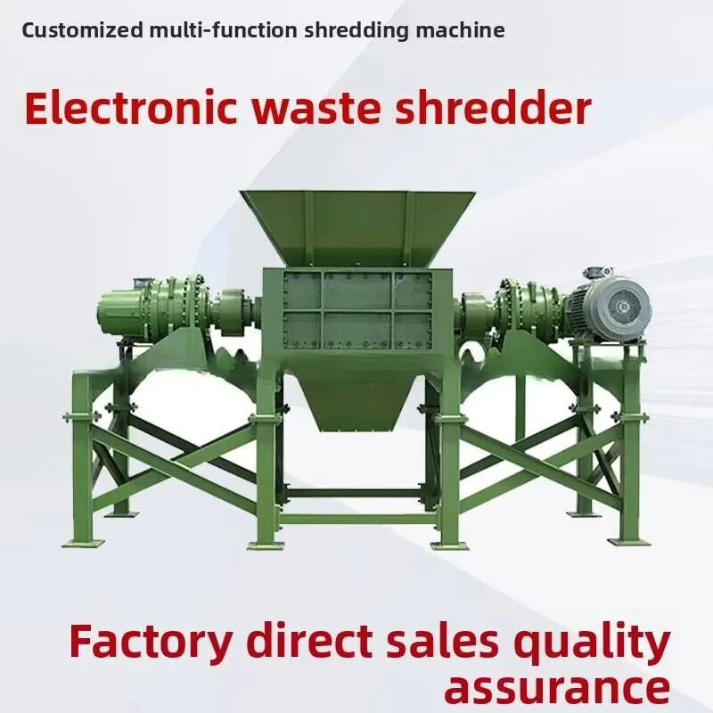 

2025 Electronic Shredder Large Industrial Multi-Functional Solid Hazardous Waste Non-Ferrous Metal Crusher