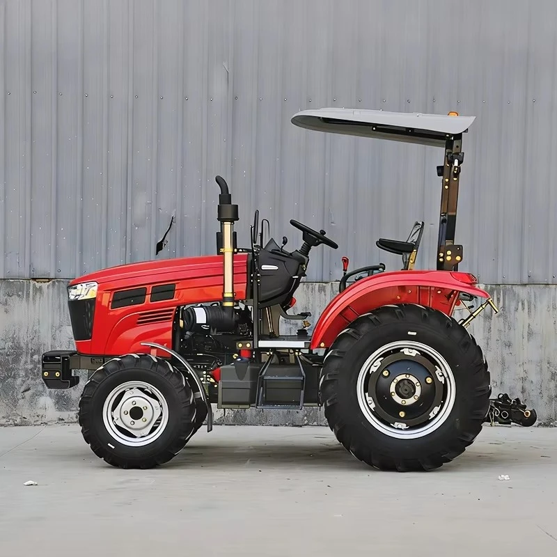 Cheap Price Multi-purpose Agricultural Wheeled Tractor 4 Wheel Farm Tractor EPA Engine CE EURO 5 Tractor for USA Europe