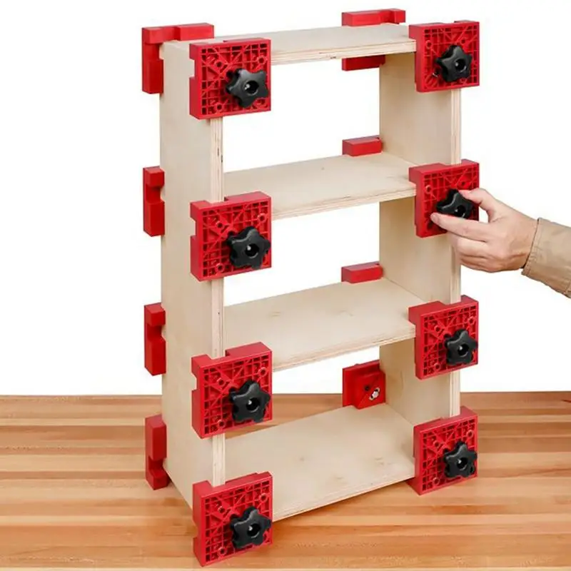 Clip angolare per la lavorazione del legno posizionamento ad angolo retto Clip quadrata di precisione strumenti e accessori per la lavorazione del legno regolabili per