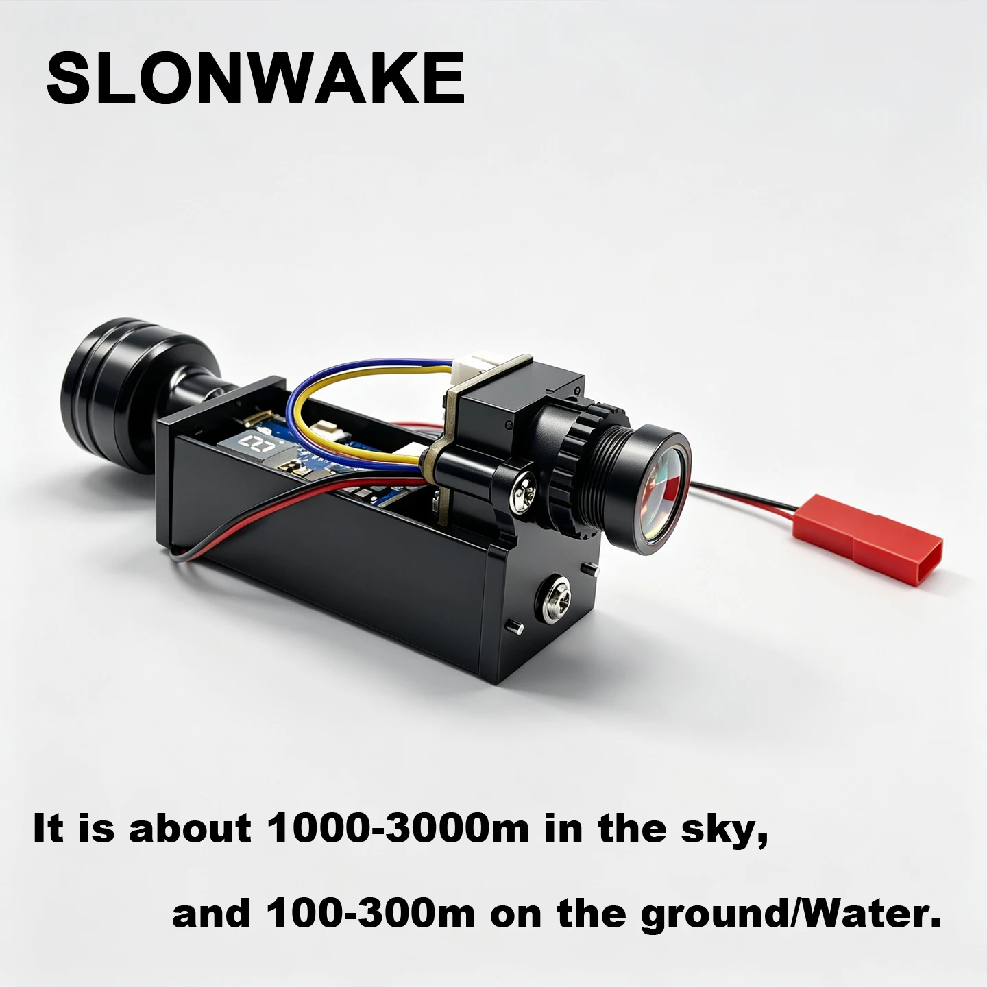 SLONWAKE 5.8G 48CH 600mW Wireless AV Image Transmission Transmitter &1000TVL 2.8mm Camera for RC FPV Quadcopter Aircraft Drone view 3