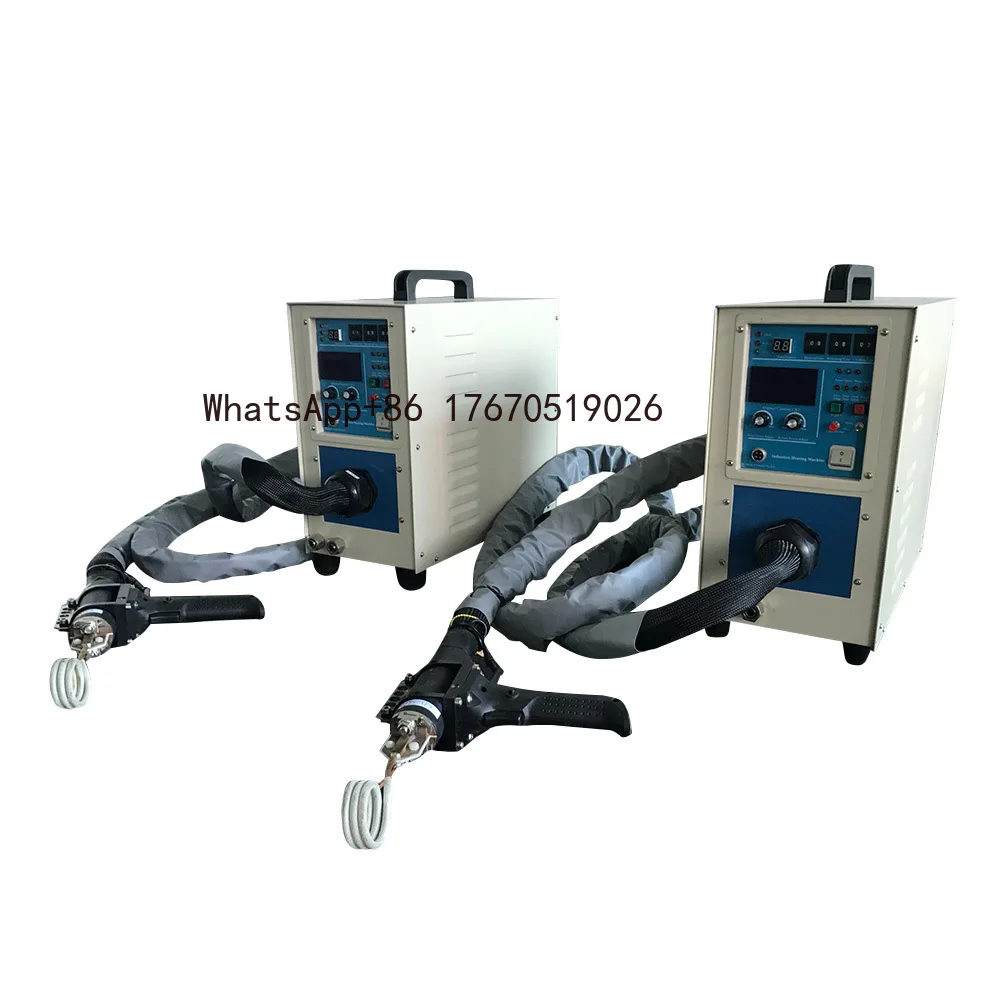 Handheld Induction Heating Machine 220V Steel Motor Bolt Forging PLC Core Components Stainless Steel Induction Heating Equipment