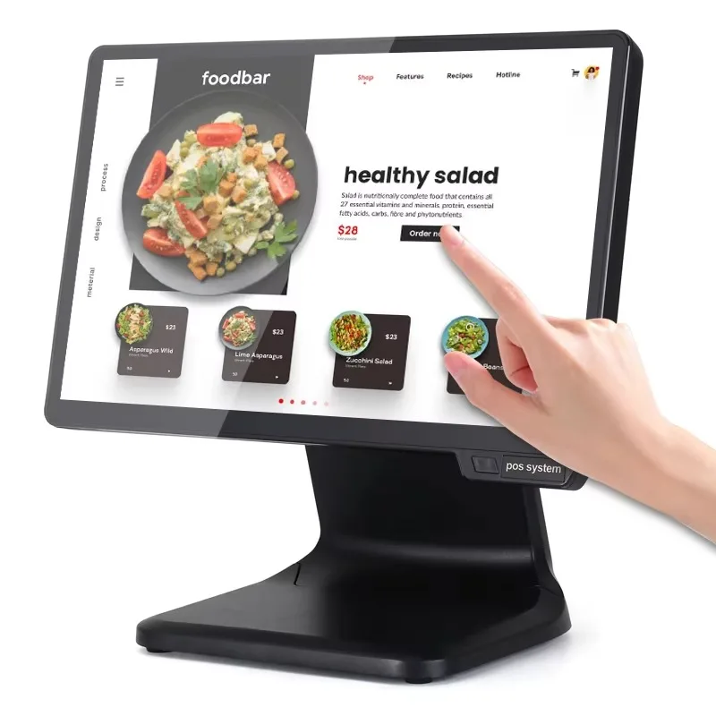 2026 Popular POS Systems For Retail OEM ODM Customization 15.6inch Single Screen Popular POS Systems For Retail