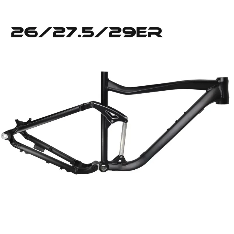 Hot Sale Full Suspension MTB Bike Frame Aluminum Alloy Bicycle Frames