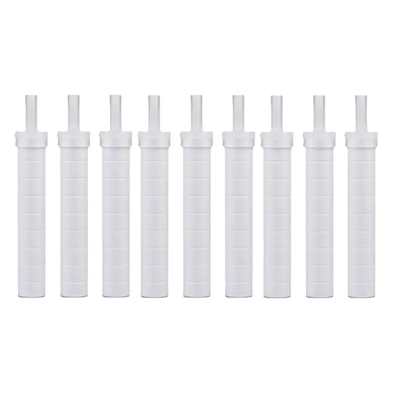 

Removable 9PCS Handheld Showerhead Sediment Filters PP Sediment Filters Enhances Skin & Hair Health Easy Installation