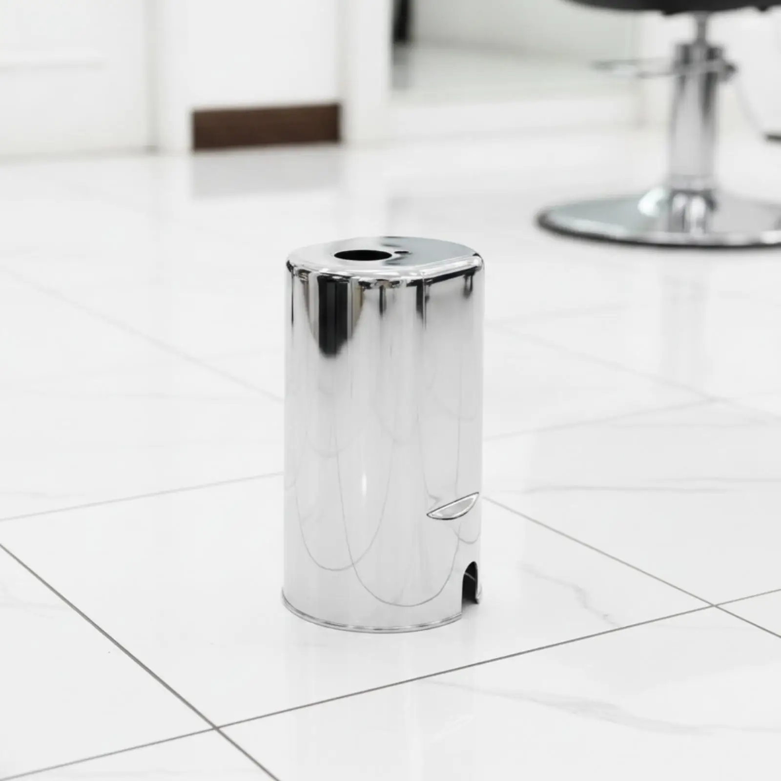Silver Hydraulic Pump Cover Sleeve for Salon Chair Protector Barbershop Equipment Parts Beauty Salon Supplies