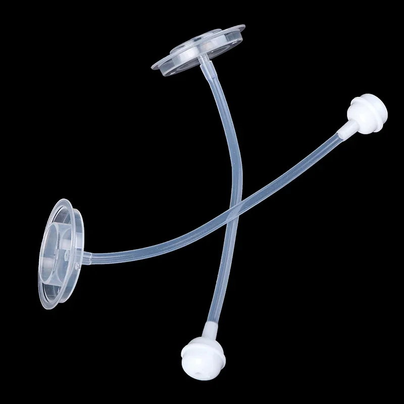 2Pc Wide Mouth Caliber Silicone Baby Bottle Straw Replacement Feeding Accessories