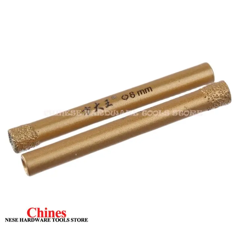 1 قطعة 8 مللي متر الماس مثقاب الخشب هول المنشار بلاط الزجاج 1 قطعة ثقب الزجاج الرخام القاطع لقمة ثقب #2