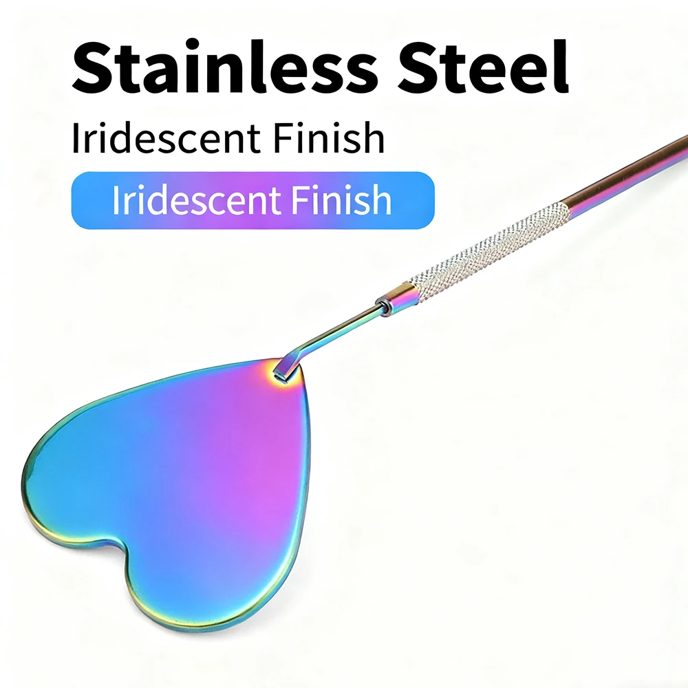 Stainless Steel Anti-Fog Lash Mirror Precision Eyelash Extension Tool for Professional Lash Technicians
