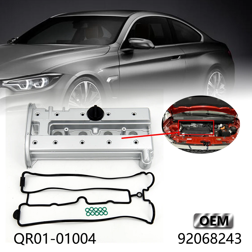 Aluminium Alloy Engine Cylinder Head Valve Cover Valve 92068243 Chamber For Chevrolet Captiva Opel Antara 2.4L