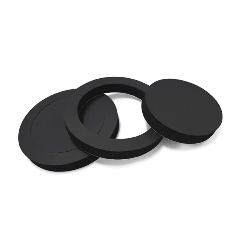 4/5/6.5 Inch Car Speaker Soundproof Cotton Foam Woofer Pad Sound Insulation Ring Self-Adhesive Car Interior Accessories