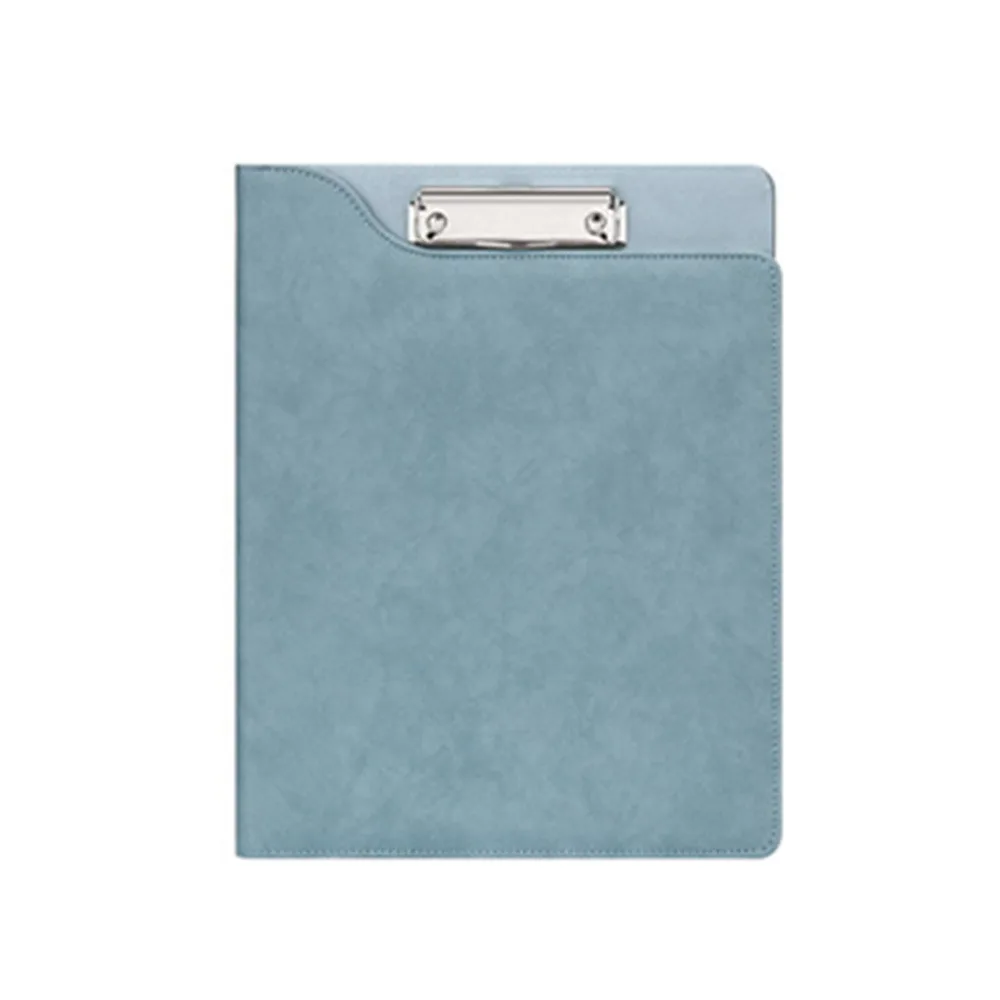 With Cover A4 File Folder Clipboard With Pen Holder Waterproof Over Flip File Writing Pad Multifunctional Space Saving