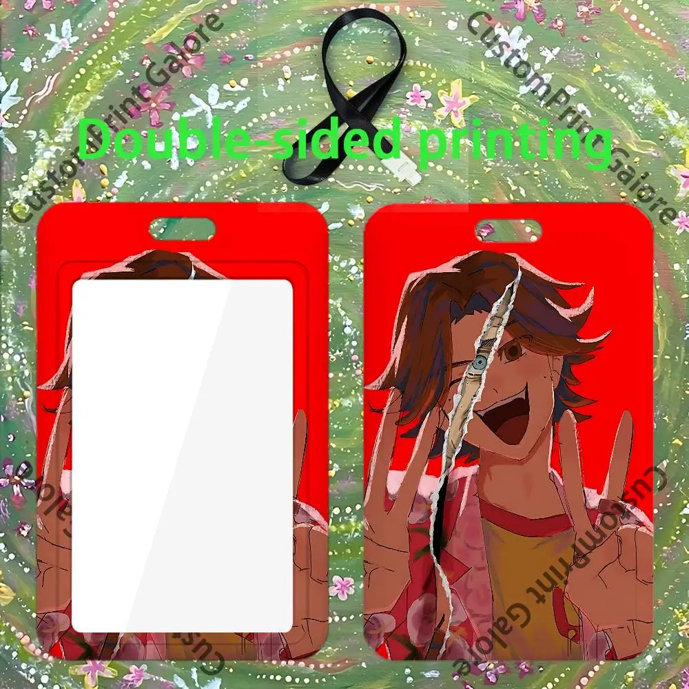 Daisuke M-Mouthwashing Transparent PVC  ID Card Sleeve Badge Dustproof Case For Staff School Student Work Card view 4