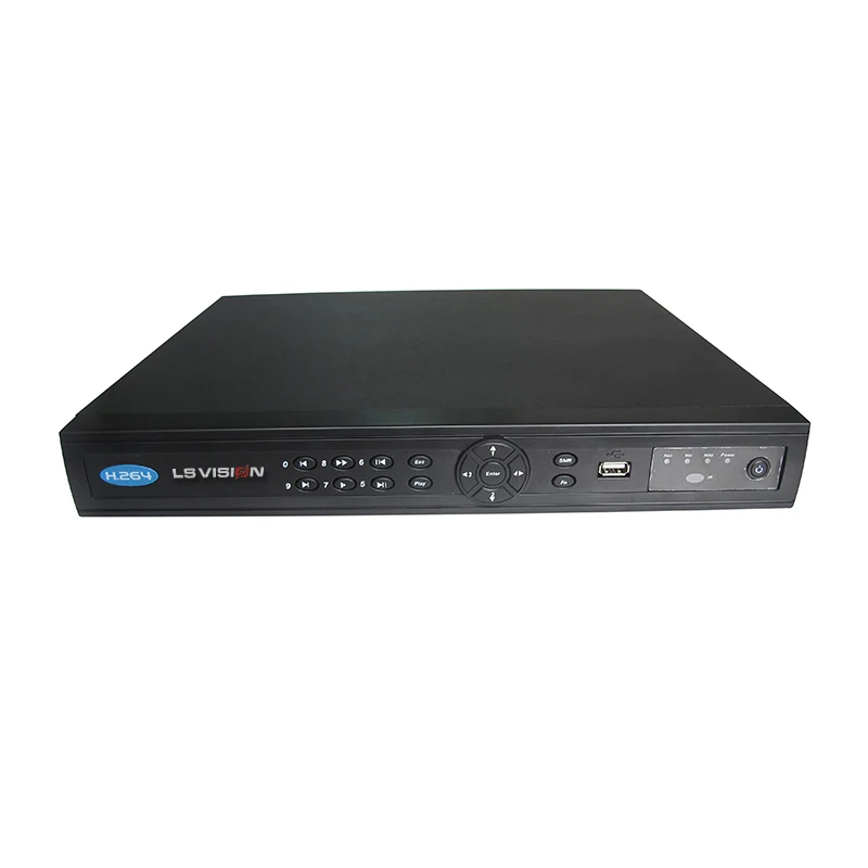 LS VISION H.264 Face Detection 8CH POE NVR HD Digital Video Recorder for 5MP IP Camera