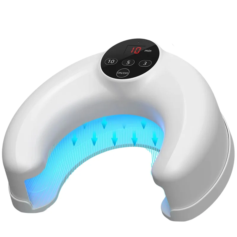 Anti Infection Paronychia Onychomycosis Grow Toe Nail Wireless Nail Fungus Laser Device 14Pcs 470Nm Blue Light Toenails