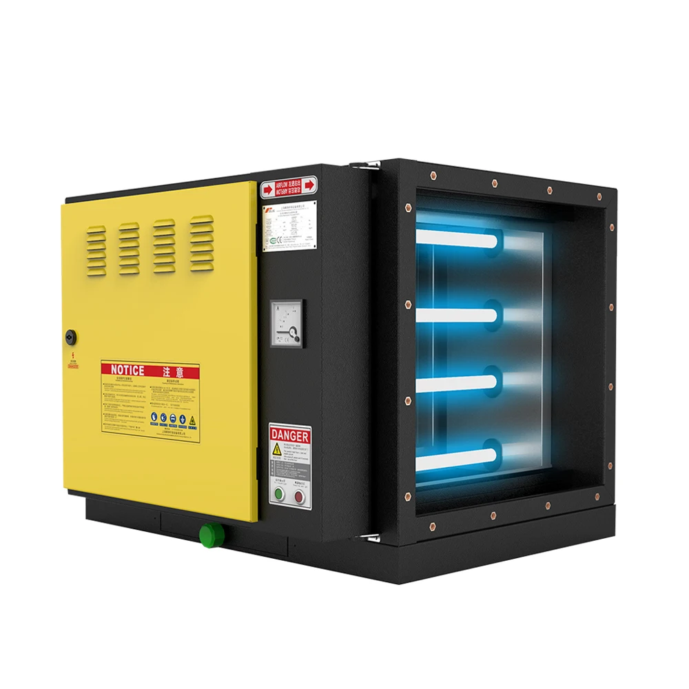 Aire purificado ESP Sistema de escape de cocina y aire fresco Colectores de niebla de aceite Precio Precipitador electrostático