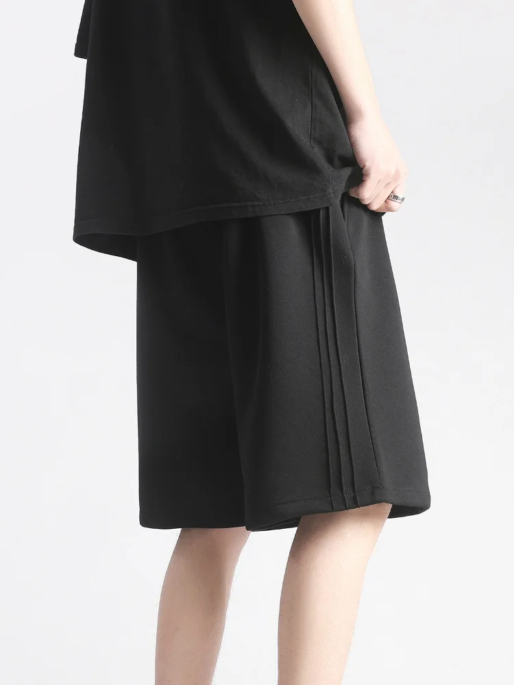 

Мужские спортивные баскетбольные шорты: легкие, летние, тонкие, с боковыми складками, повседневные, длиной до колена, дышащие, комфортные.