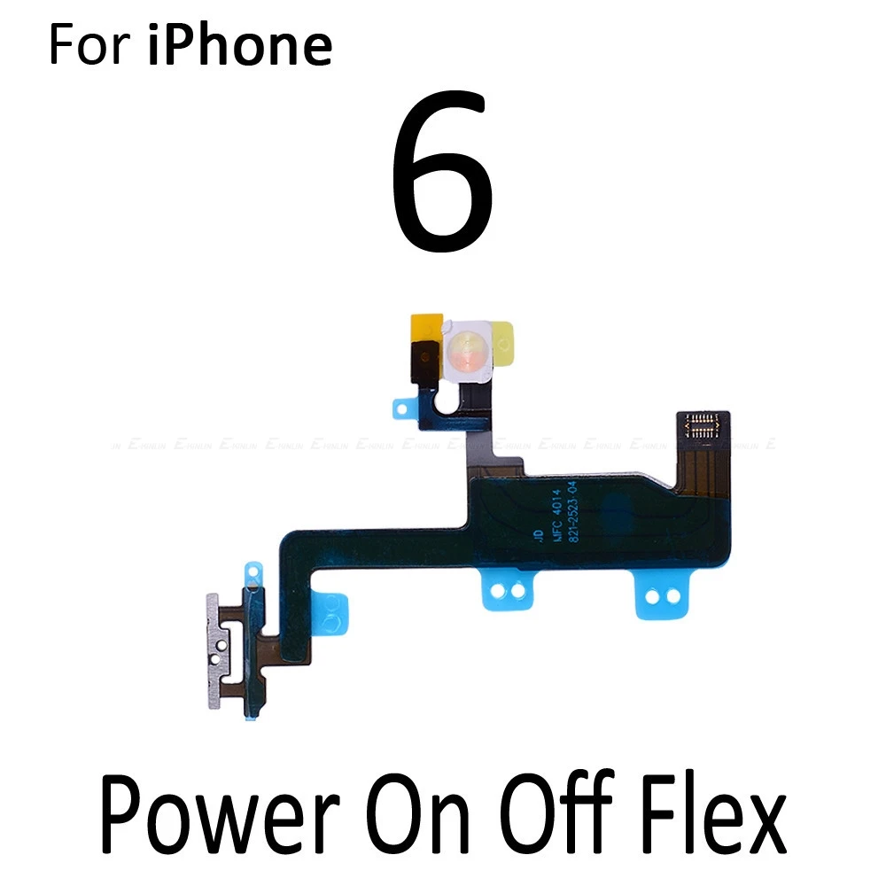 For iPhone 4 4S 5 5S 5C 6 6S SE 2016 Plus Volume Button Power Switch On Off Button Key Flex Cable image 5